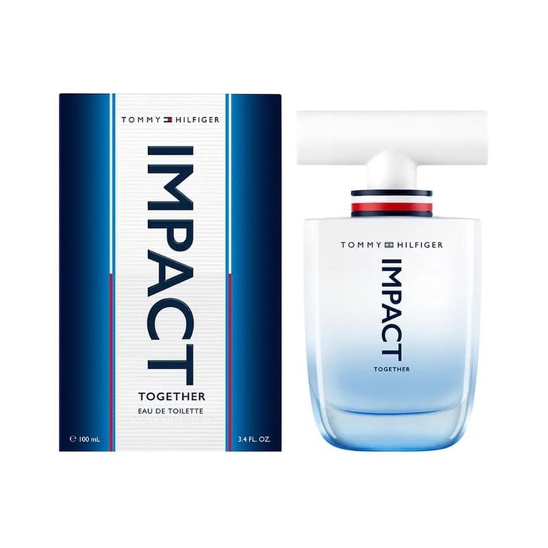 PERFUME HOMBRE TOMMY HILFIGER IMPACT TOGETHER EDT 100 ML - FRESCO Y AMADERADO - 1