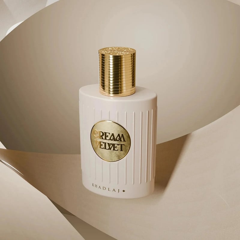 PERFUME MUJER KHADLAJ CREAM VELVET EXTRAIT DE PARFUM 100ML - SUAVIDAD DE LUJO - 2