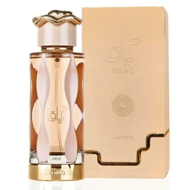 PERFUME UNISEX LATTAFA TERIAQ EDP 100 ML - FRAGANCIA VERSATIL CON TOQUES ORIENTALES Y MODERNOS - 1