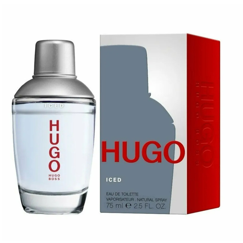 PERFUME HUGO BOSS ICED EDT 75ML PARA HOMBRE REFRESCANTE - 1