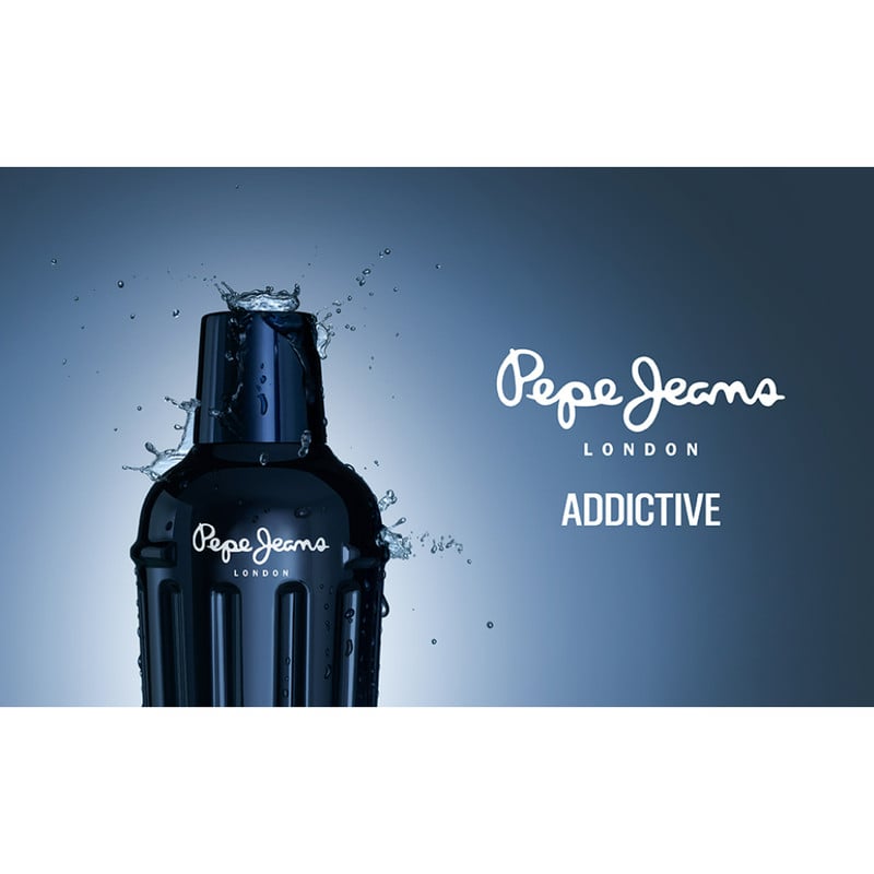 SET PARA HOMBRE PEPE JEANS ADDICTIVE FOR HIM EDP 100 ML + GEL DE DUCHA 100 ML - MASCULINO Y SEDUCTOR - 2