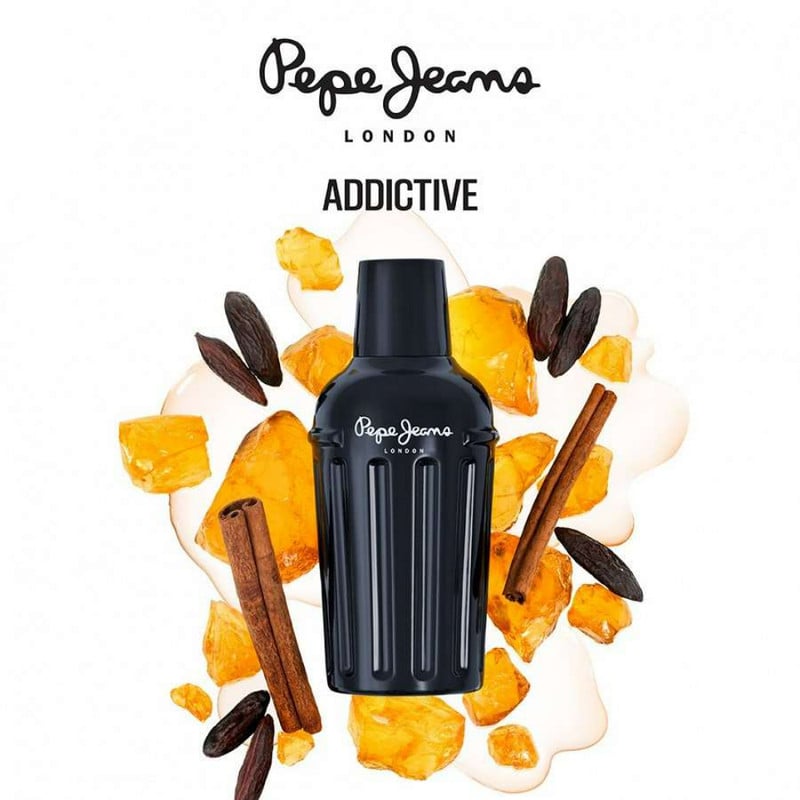 SET PARA HOMBRE PEPE JEANS ADDICTIVE FOR HIM EDP 100 ML + GEL DE DUCHA 100 ML - MASCULINO Y SEDUCTOR - 3