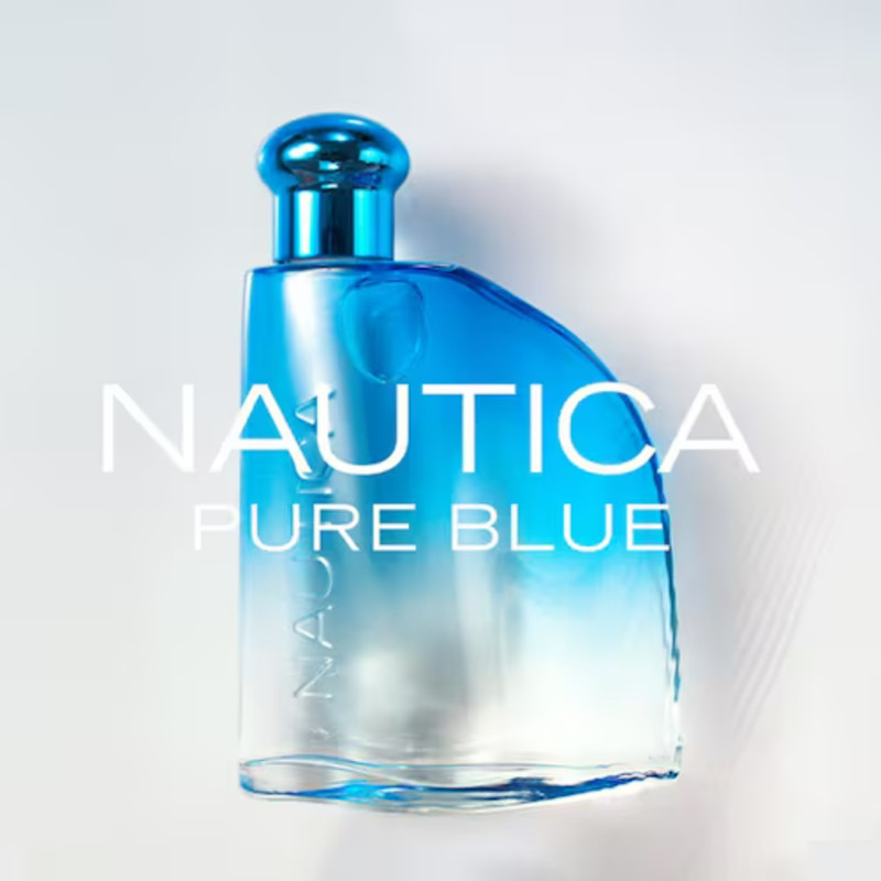 PERFUME PARA HOMBRE NAUTICA PURE BLUE EDT 100 ML - FRESCO Y MARINO CON NOTAS ENERGE TICAS - 2