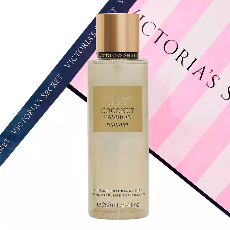 Victoria Secret Coconut Passion Shimmer Body Mist 250ml Nuevo Formato - 2