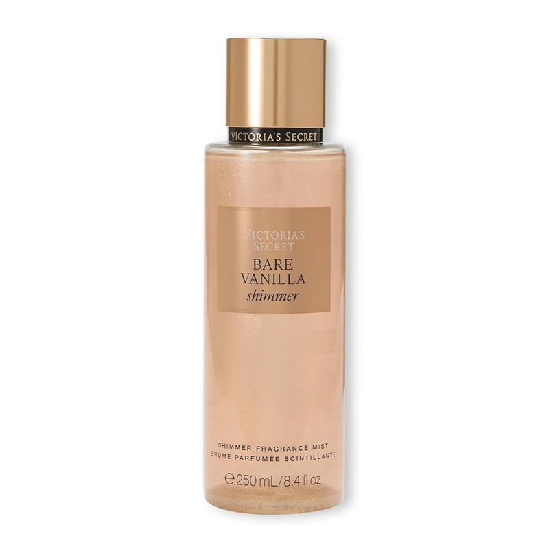 VICTORIA SECRETS BARE VANILLA SHIMMER BODY SPLASH 250ML MUJER NUEVO FORMATO - 1