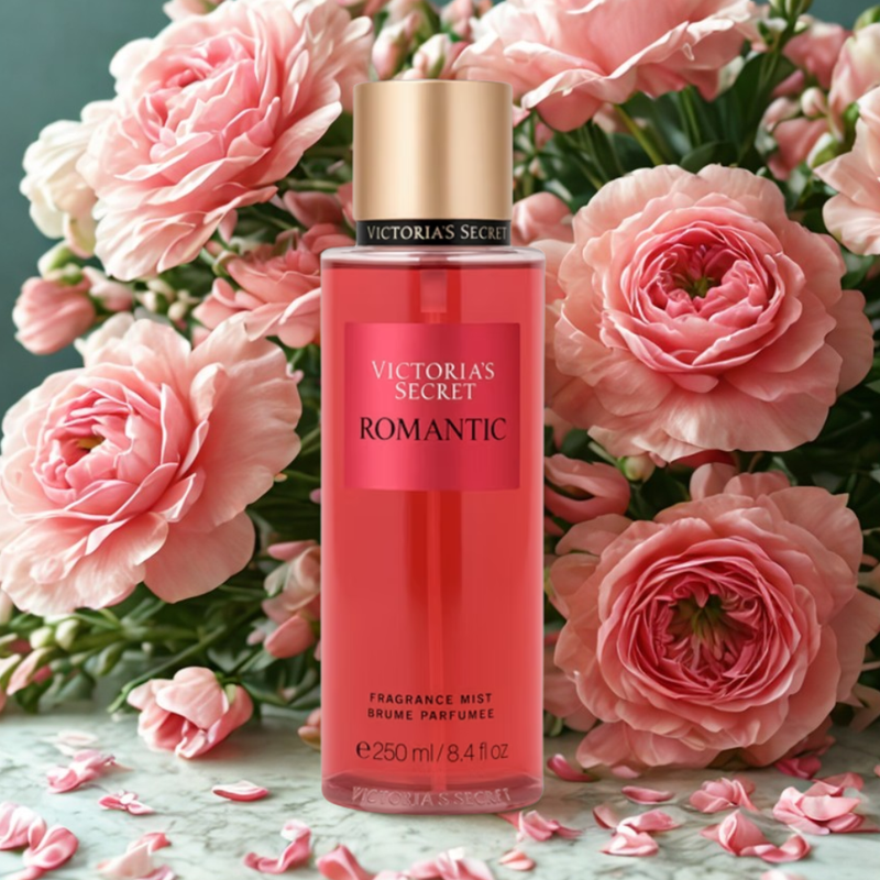 VICTORIA SECRETS ROMANTIC BODY SPLASH 250ML MUJER NUEVO FORMATO - 3