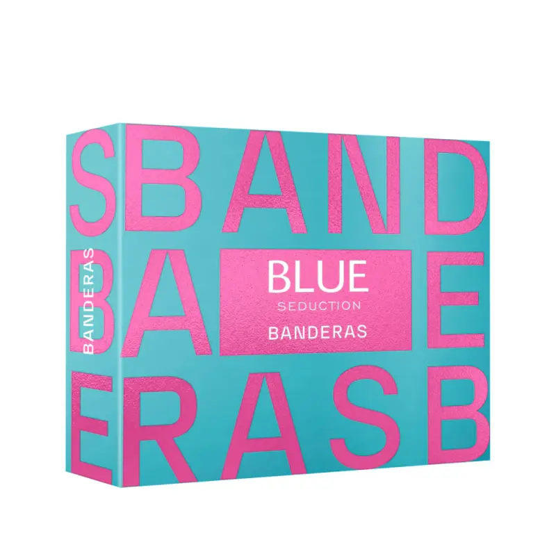 SET ANTONIO BANDERAS BLUE SEDUCTION EDT 80 ML + 150ML DEO MUJER - 2