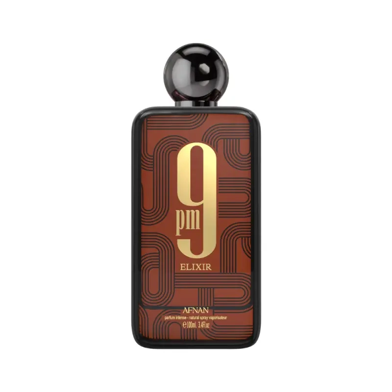 PERFUME  AFNAN 9 PM ELIXIR INTENSE PARFUM 100ML HOMBRE - 2