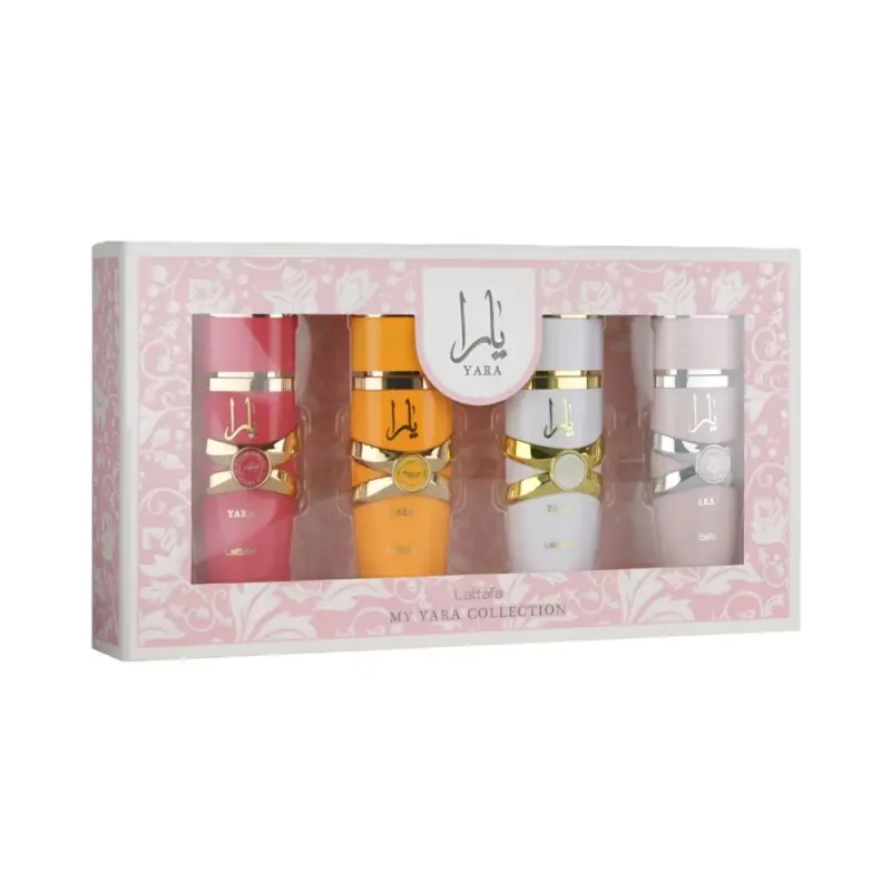 SET LATTAFA YARA CANDY + YARA TOUS + YARA MOI + YARA EDP 25ML 4 PCS MUJER - 1