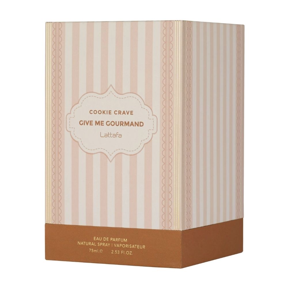 Perfume Give me Gourmand Cookie Crave EDP 75 ML Lattafa - 3