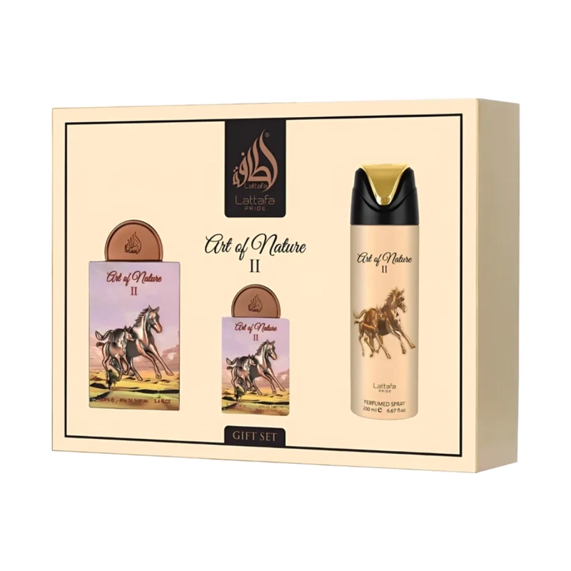 ART OF NATURE II EDP 100 ML + 20 ML + DEO SPRAY 200 ML SET 3 PCS - 1