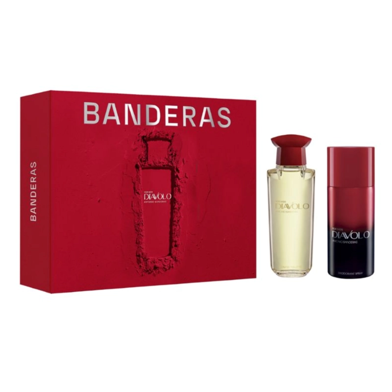 PERFUME ANTONIO BANDERAS DIAVOLO FOR MEN EDT 100 ML + DEO 150 ML - 1
