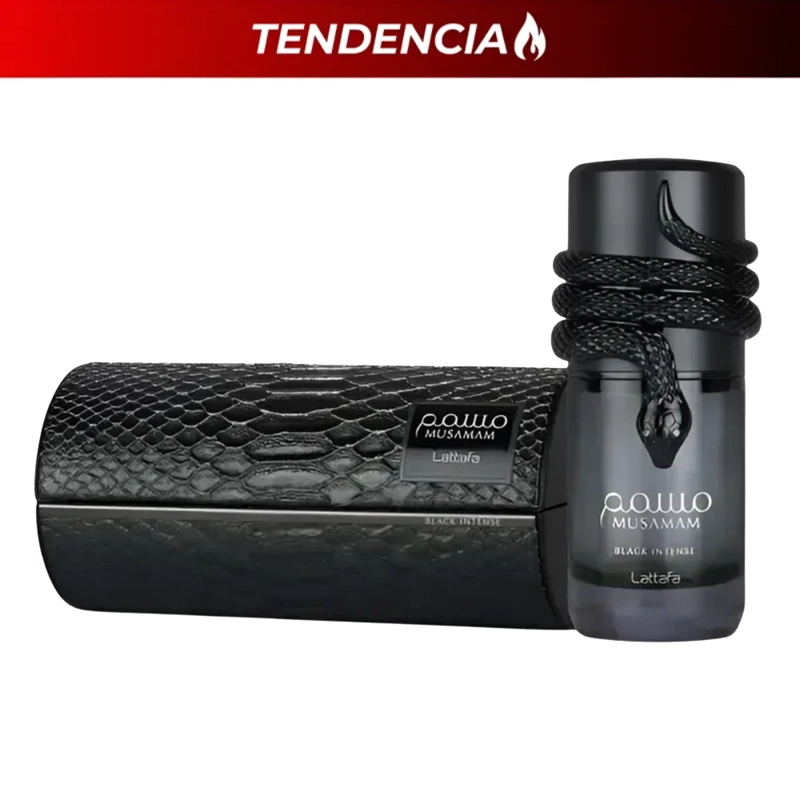 PERFUME MUSAMAM BLACK INTENSE EDP 100 ML - 1