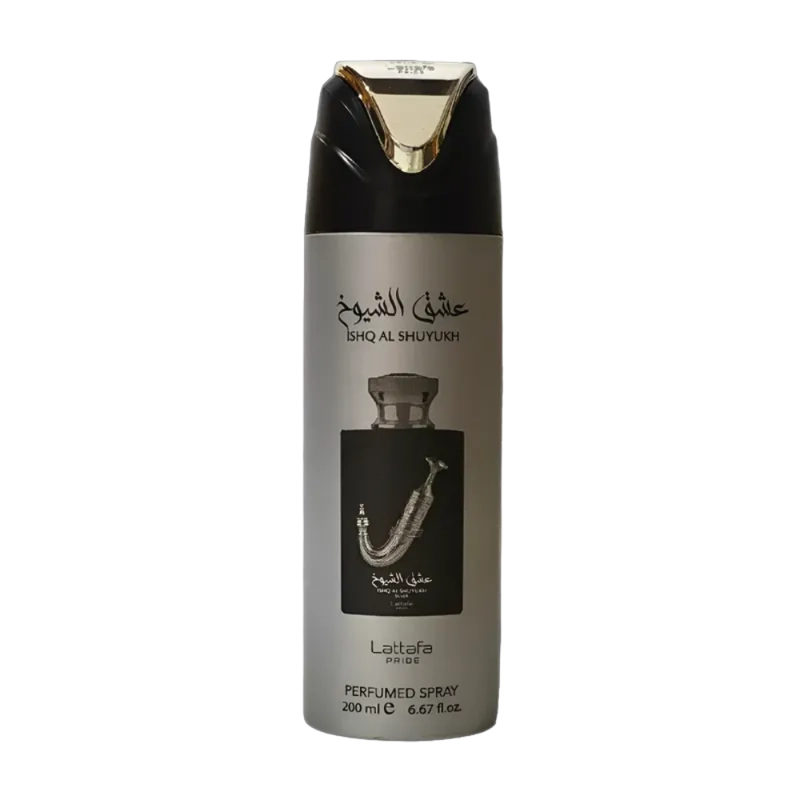 DESODORANTE SPRAY ISHQ AL SHUYUKH SILVER 200 ML - 1