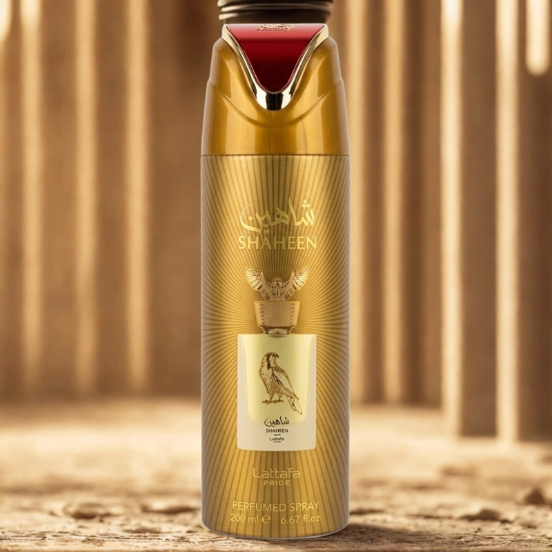 DESODORANTE SPRAY SHAHEEN GOLD 200 ML - 2