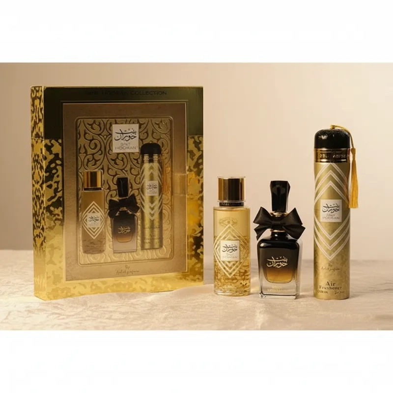 PERFUME BINT HOORAN EDP 100 ML + BS 250 ML + DESO A 300 ML SET 3 PCS - 2