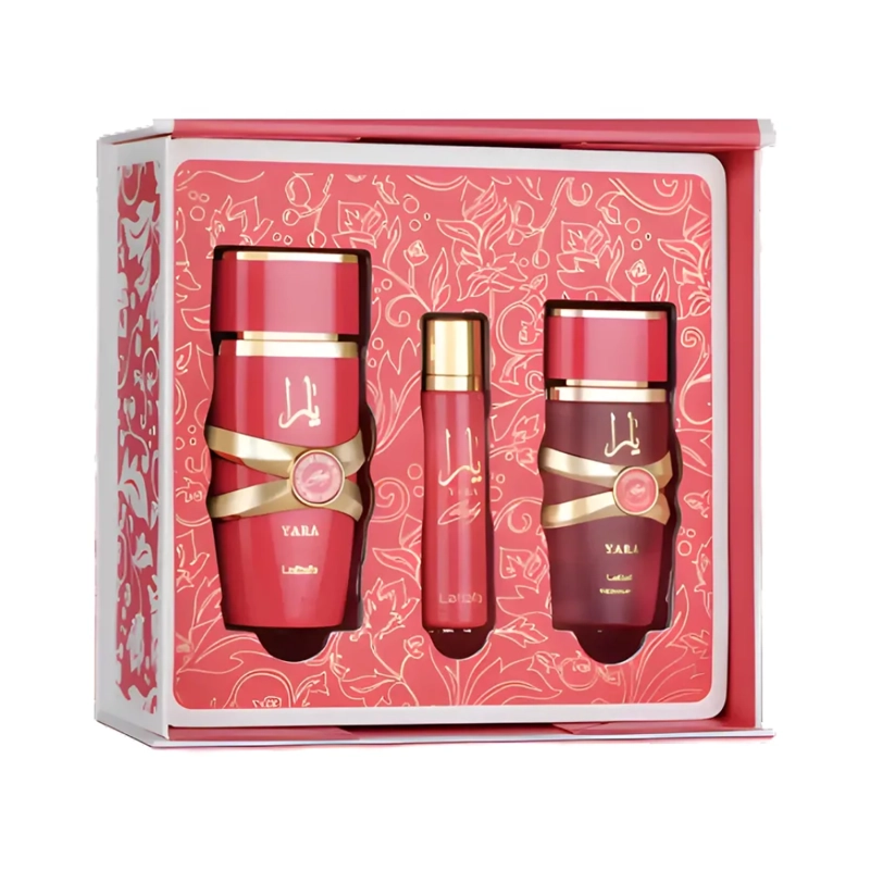 PERFUMES YARA CANDY EDP 100 ML + 12 ML + HAIR MIST 50 ML SET 3 PCS - 1