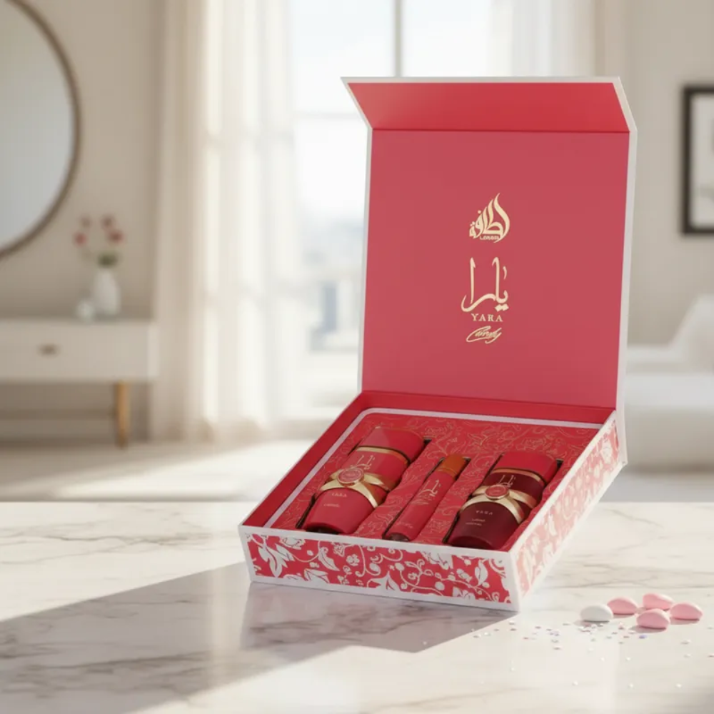 PERFUMES YARA CANDY EDP 100 ML + 12 ML + HAIR MIST 50 ML SET 3 PCS - 2