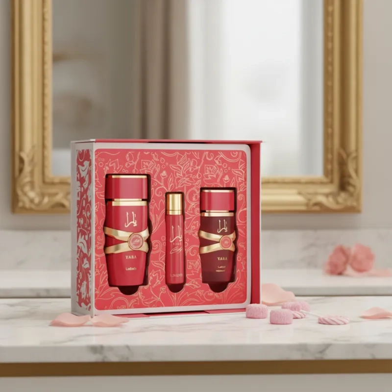 PERFUMES YARA CANDY EDP 100 ML + 12 ML + HAIR MIST 50 ML SET 3 PCS - 3