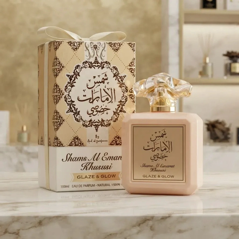 ARD AL ZAAFARAN SHAMS AL EMARAT KHUSUSI GLAZE & GLOW EDP 100 ML UNISEX - 2