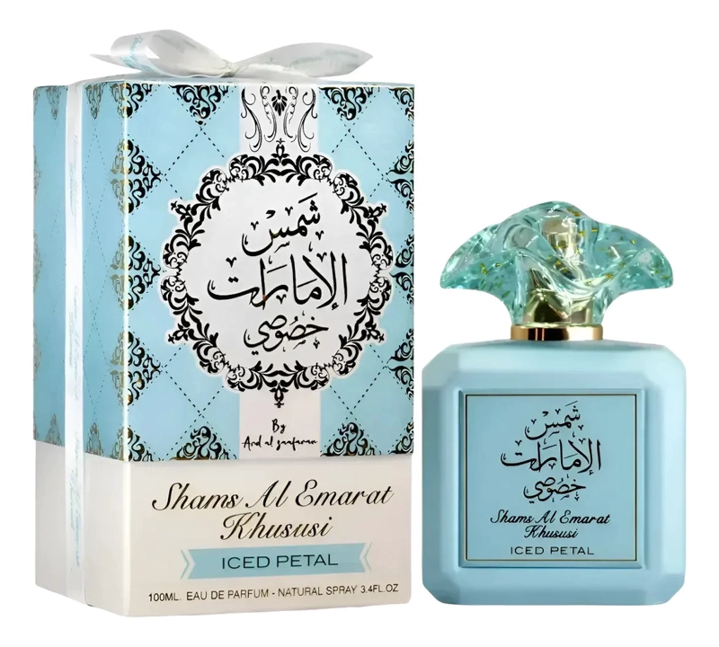 ARD AL ZAAFARAN SHAMS AL EMARAT KHUSUSI ICED PETALS EDP 100 ML UNISEX - 1