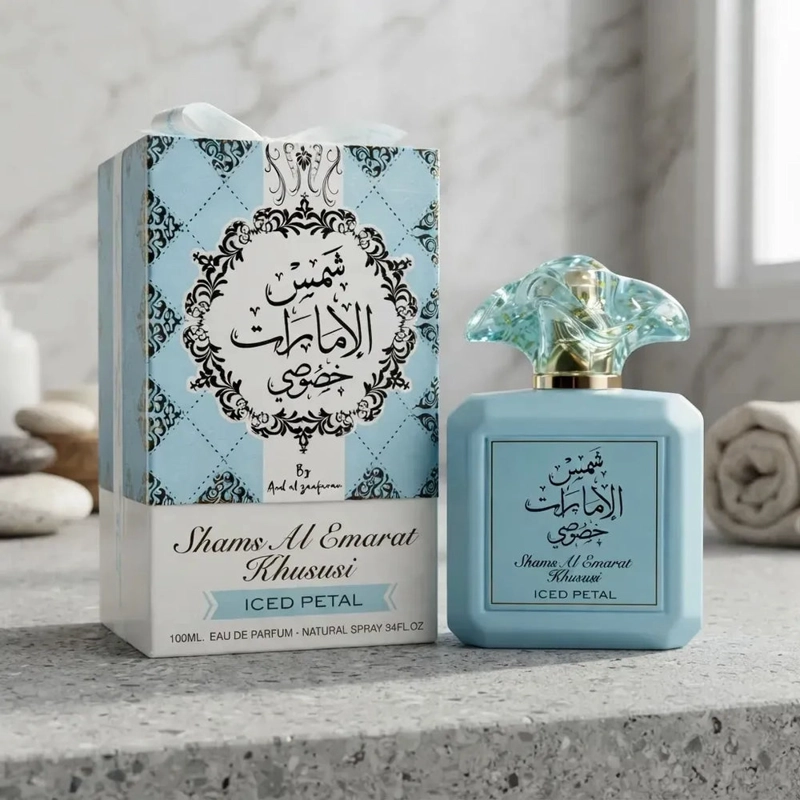 ARD AL ZAAFARAN SHAMS AL EMARAT KHUSUSI ICED PETALS EDP 100 ML UNISEX - 2