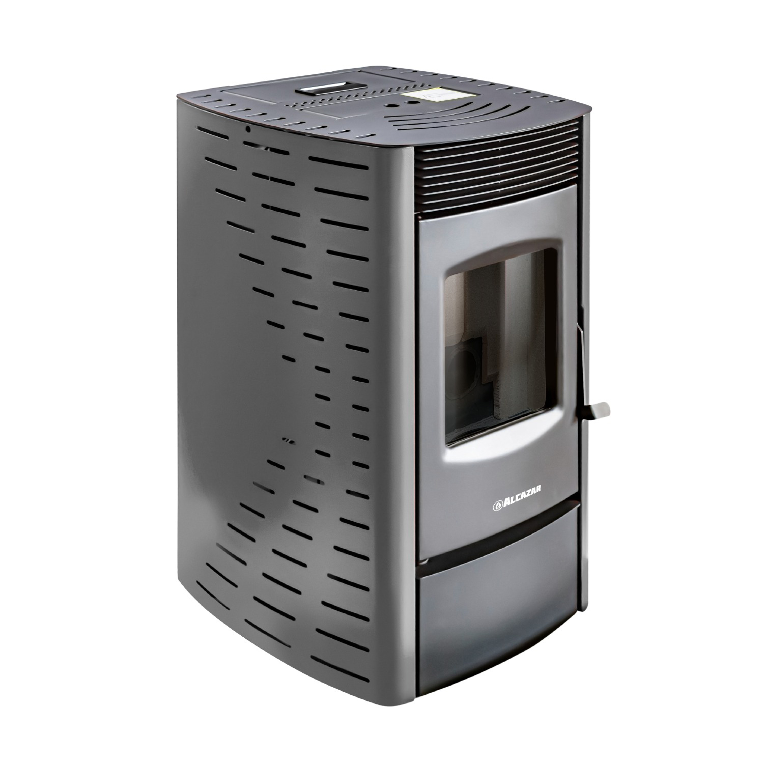 ESTUFA PELLET ALCAZAR P1800 GRIS - 5