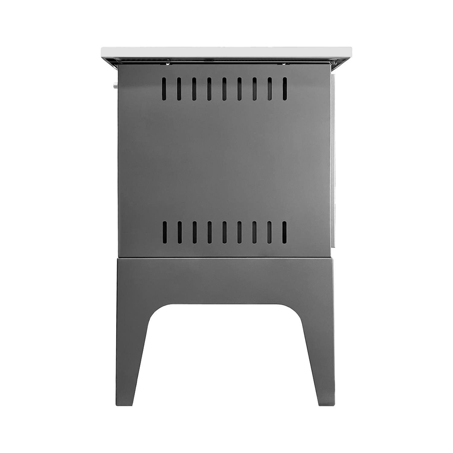 COCINA A LEÑA ALCAZAR EUROPEA S800 GRIS - 3