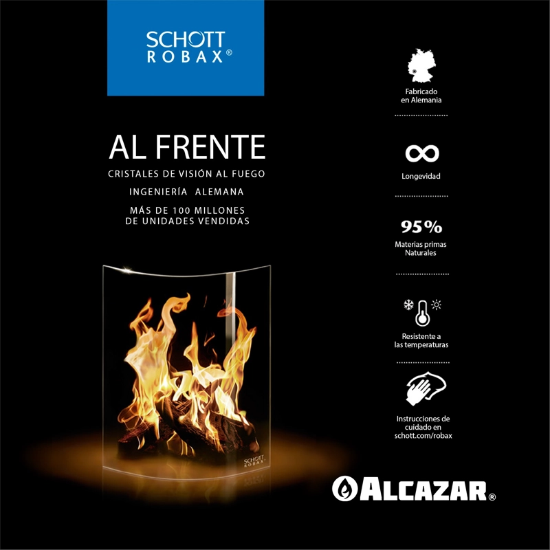 COCINA COMBUSTION LENTA OFEN ALCAZAR - 9