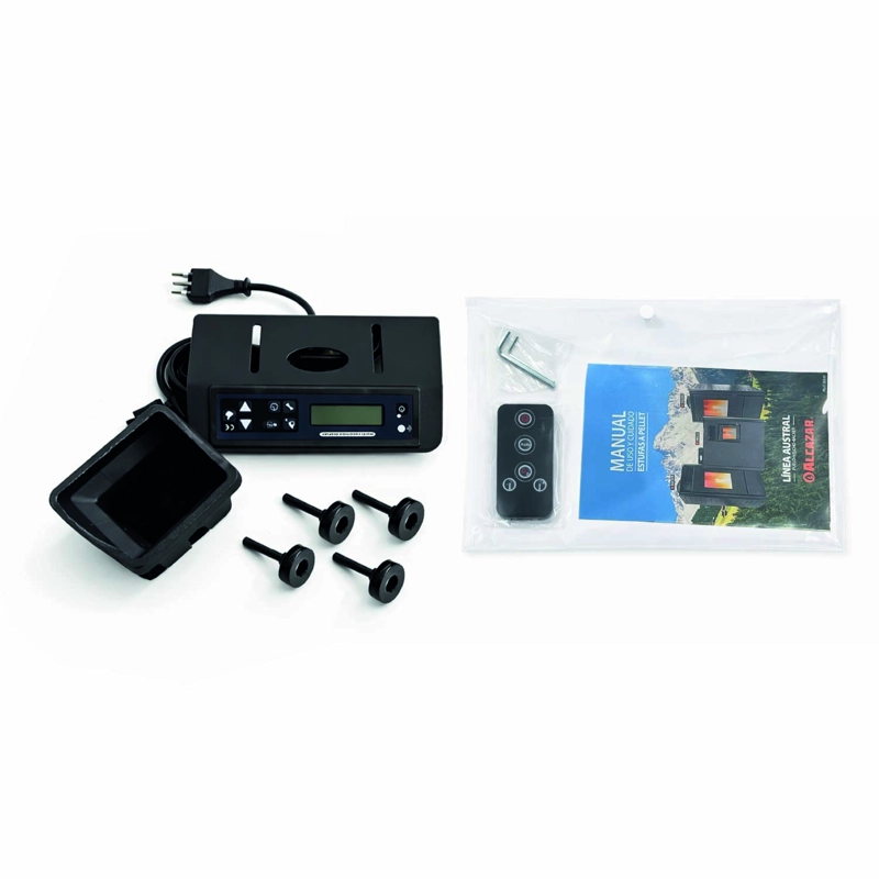 ESTUFA A PELLET CON WIFI PUELO - 2