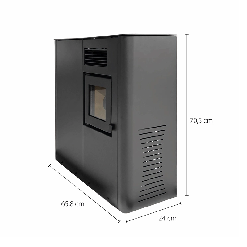 ESTUFA A PELLET CON WIFI PUELO - 3