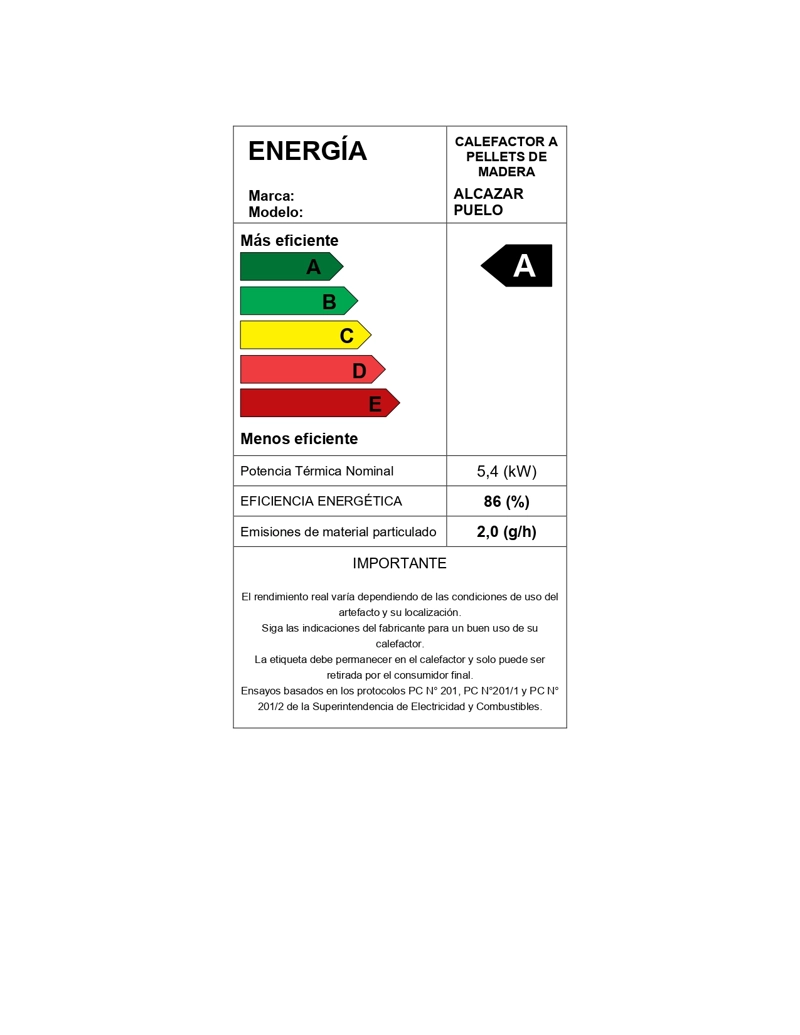 ESTUFA A PELLET CON WIFI PUELO - 6