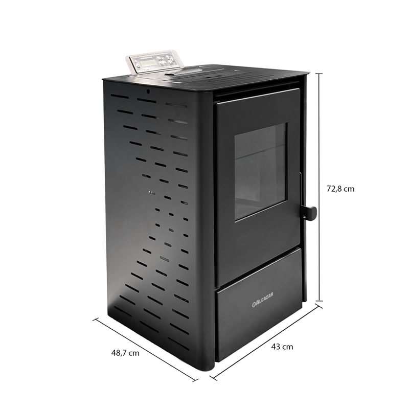 ESTUFA A PELLET CON WIFI YELCHO - 4