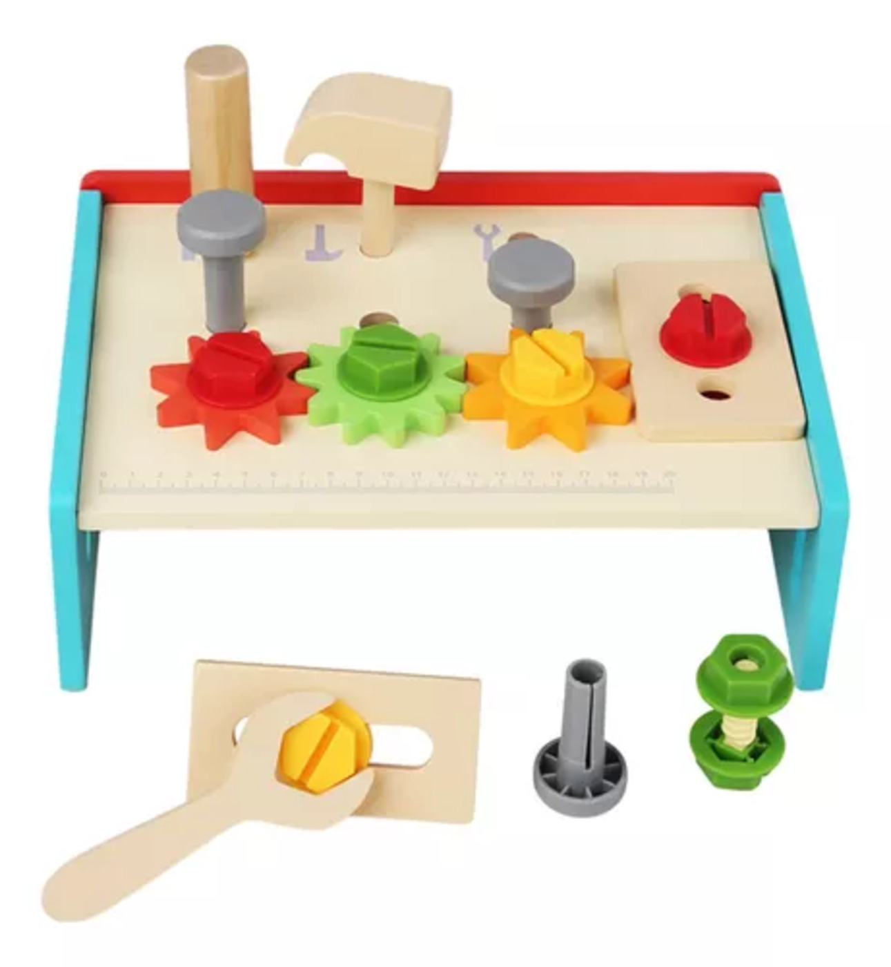 SET HERRAMIENTAS DE MADERA PARA NIÑOS - 4