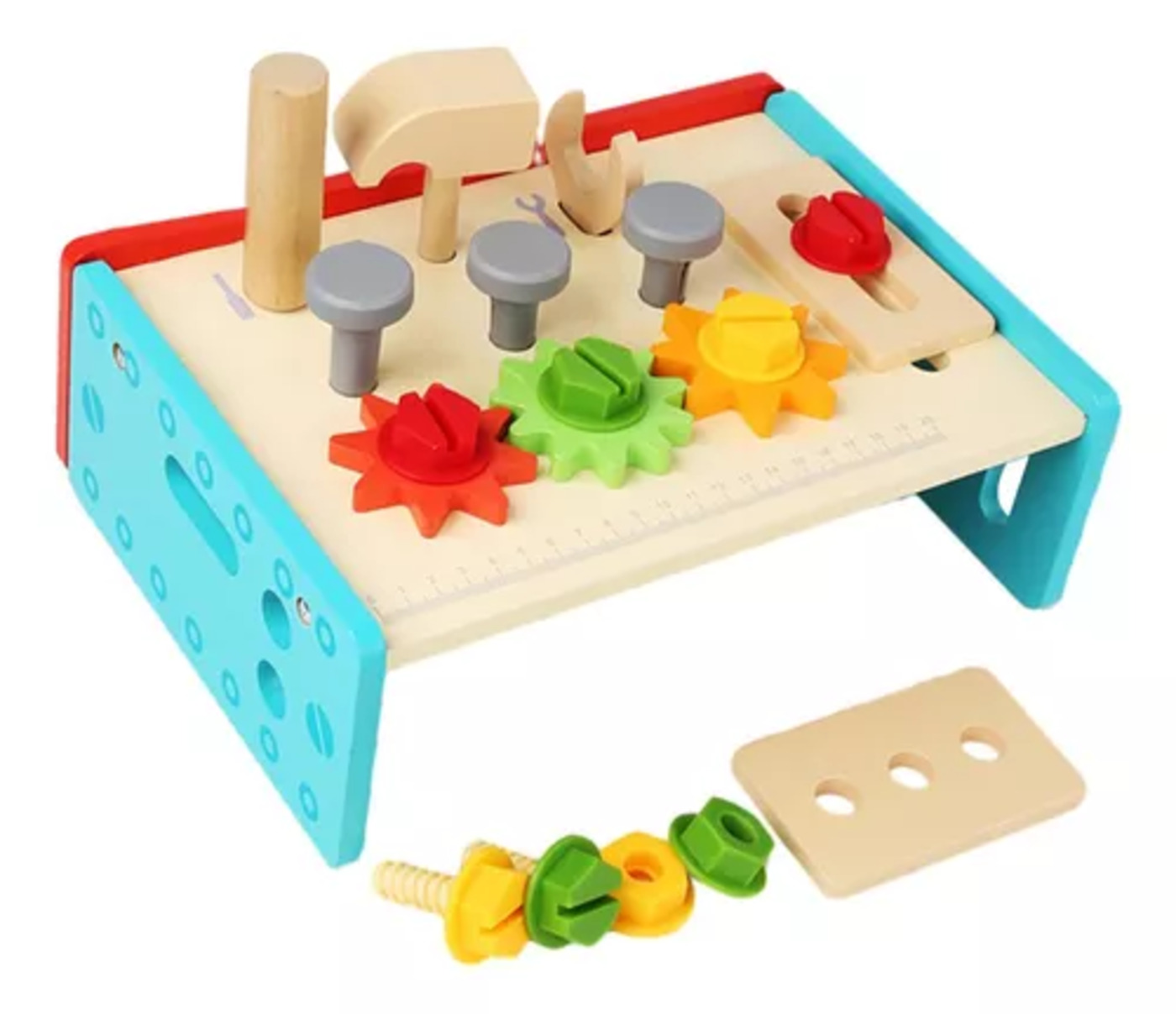 SET HERRAMIENTAS DE MADERA PARA NIÑOS - 5