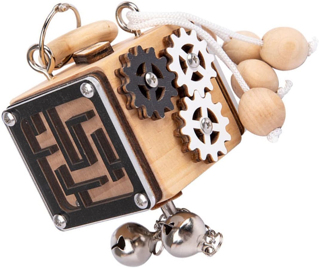 CUBO SENSORIAL MÁGICO MONTESSORI ENGRANAJES - 2