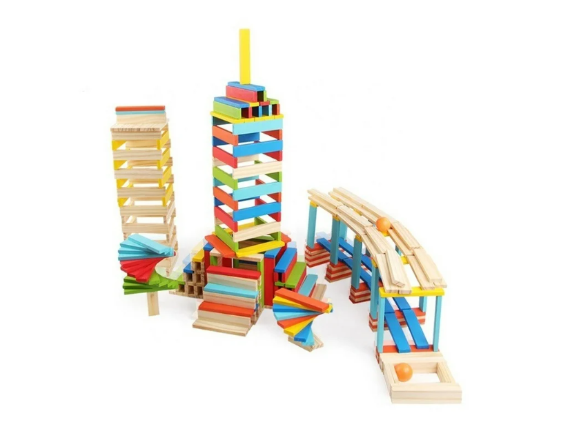 SET JUEGO DE CONSTRUCCION JUGUETERIA KAILU MADERA - 2