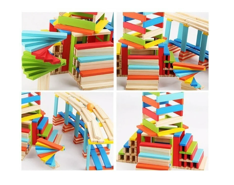 SET JUEGO DE CONSTRUCCION JUGUETERIA KAILU MADERA - 4