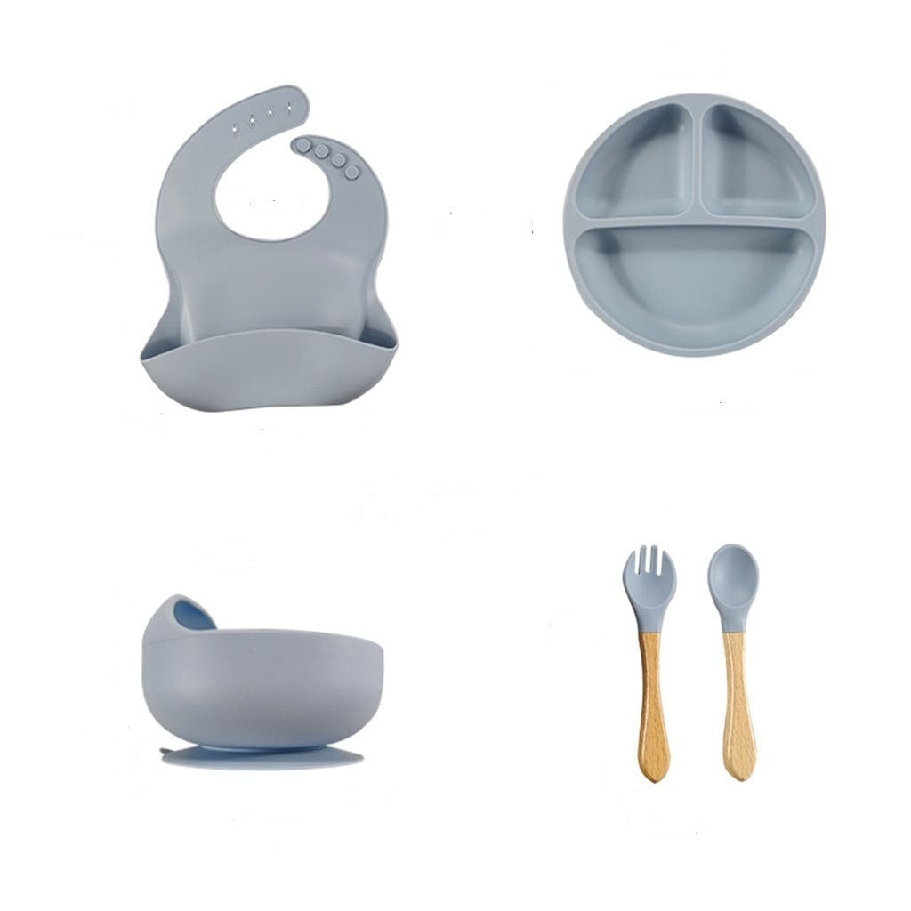 SET DE ALIMENTACIÓN INFANTIL SILICONA - 1