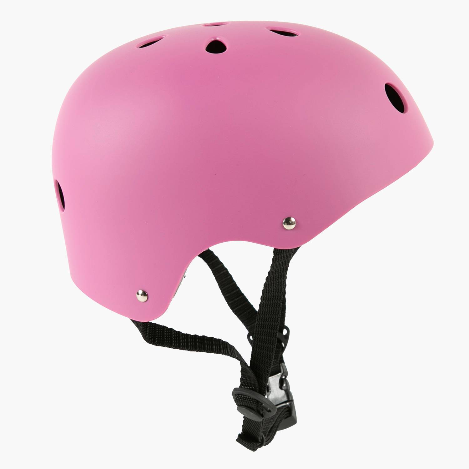 CASCO ROSADO AJUSTABLE BICICLETA SKATE PATINES ACOLCHADO - 2