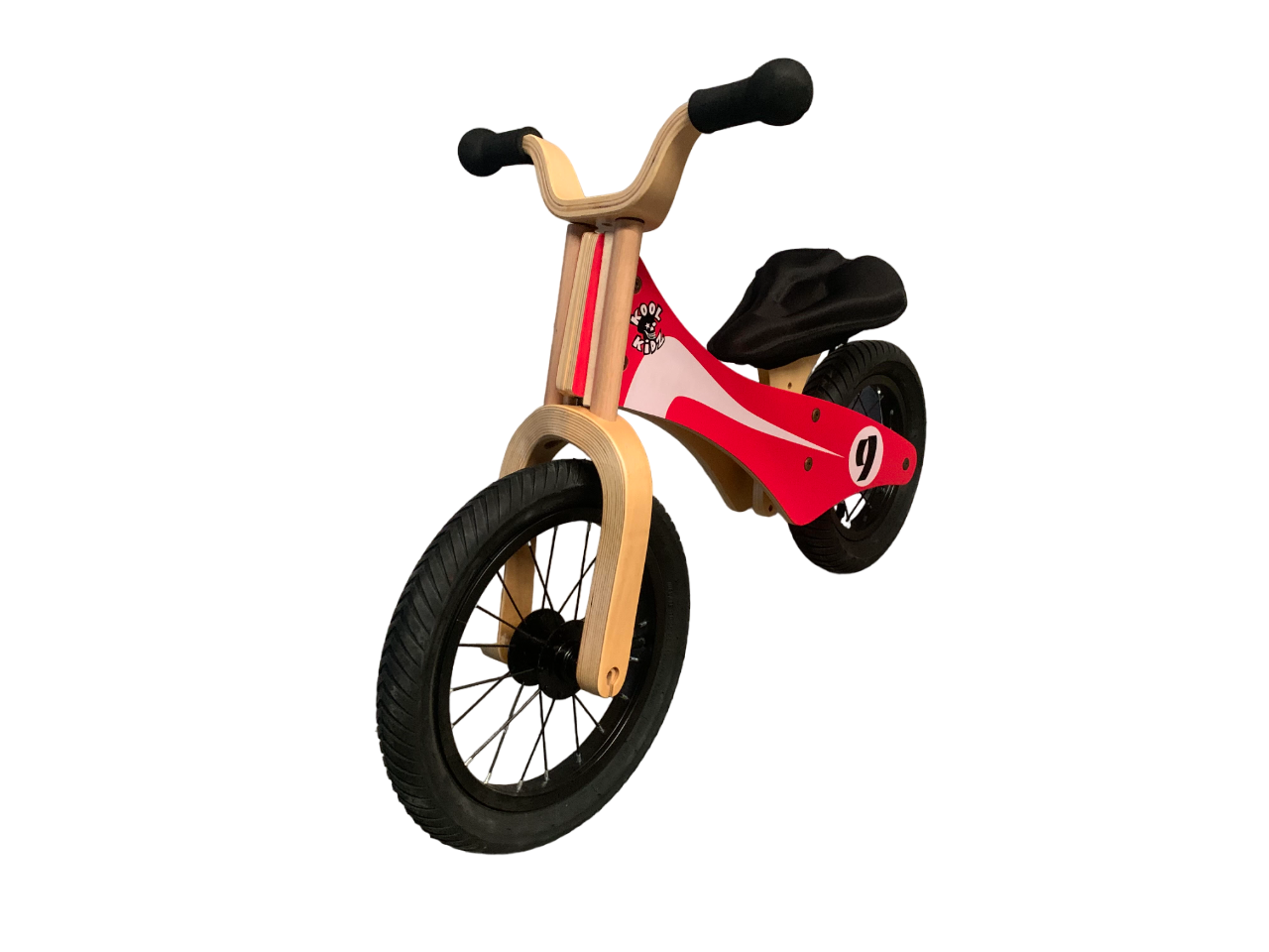 BICICLETA DE EQUILIBRIO JUGUETERIA KAILU MADERA ERGONOMICA - 2