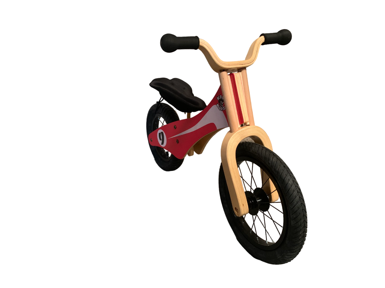 BICICLETA DE EQUILIBRIO JUGUETERIA KAILU MADERA ERGONOMICA - 4