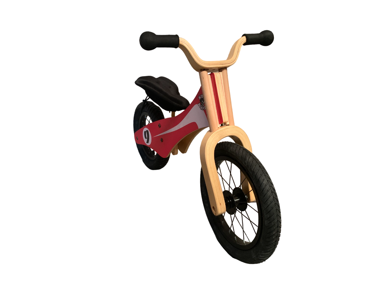 BICICLETA DE EQUILIBRIO JUGUETERIA KAILU MADERA ERGONOMICA - 5
