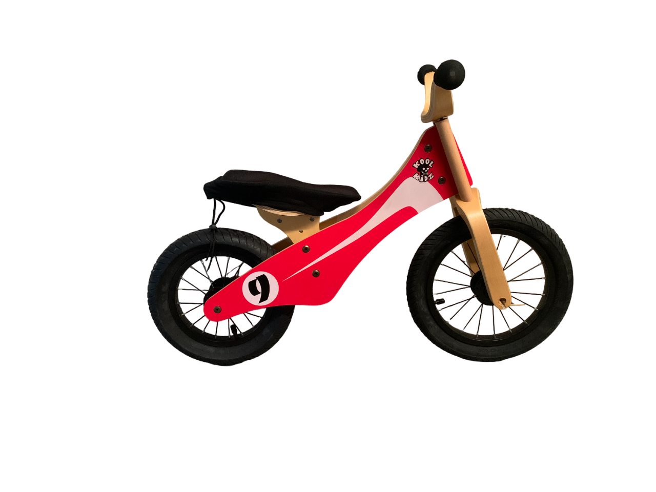 BICICLETA DE EQUILIBRIO JUGUETERIA KAILU MADERA ERGONOMICA - 6