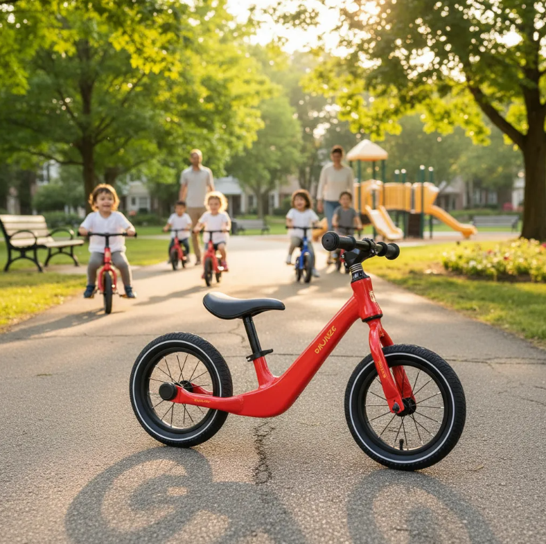 BICICLETA DE EQUILIBRIO ROJA - 2