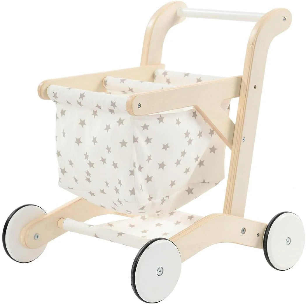 CARRITO DE COMPRAS MADERA - 1