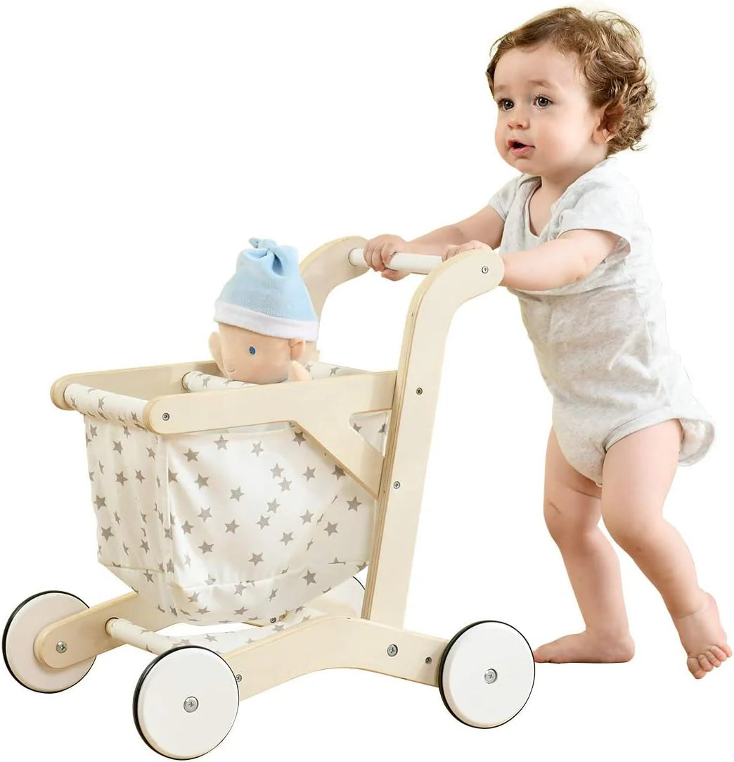 CARRITO DE COMPRAS MADERA - 2