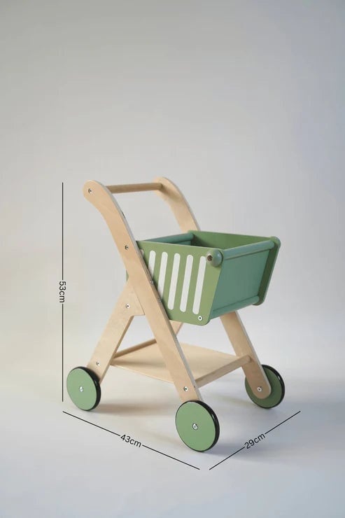 CARRITO SUPERMERCADO DE MADERA - 2