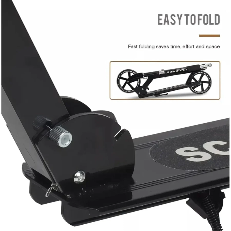 MONOPATIN PLEGABLE NEGRO - 5