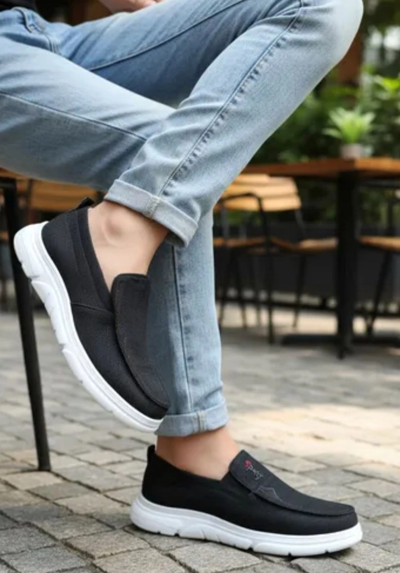 ZAPATILLAS HOMBRE AJ CALZADOS GRIS M1200 - 1
